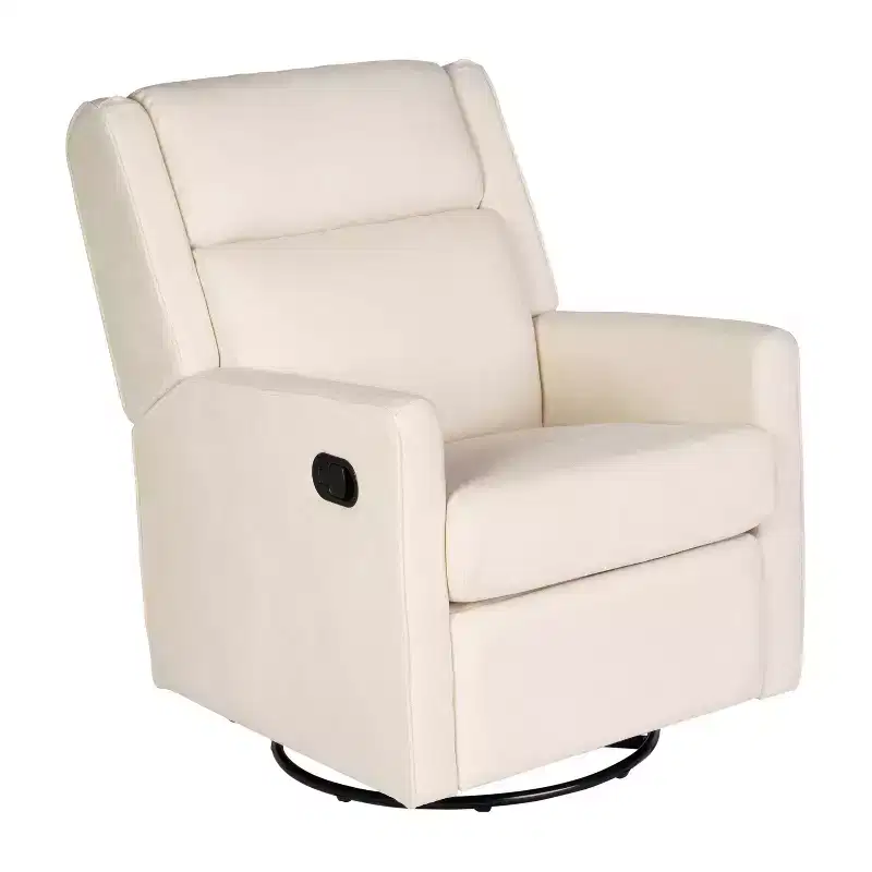 3-in-1 Traditional Manual Recliner Rocker Swivel Glider Chair
