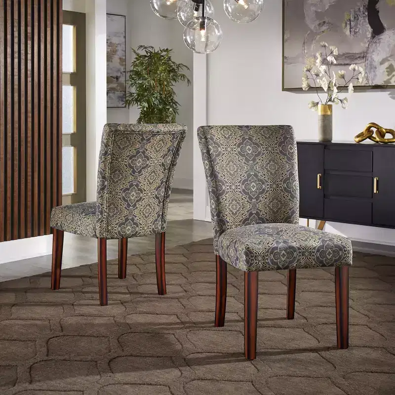 Quinby Parsons Dining Chairs (Set of 2) - iNSPIREQ