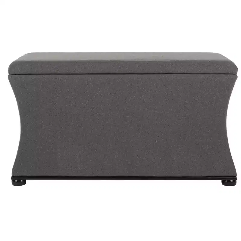 Aroura Storage Bench - HUD4071 - Grey - Safavieh Couture
