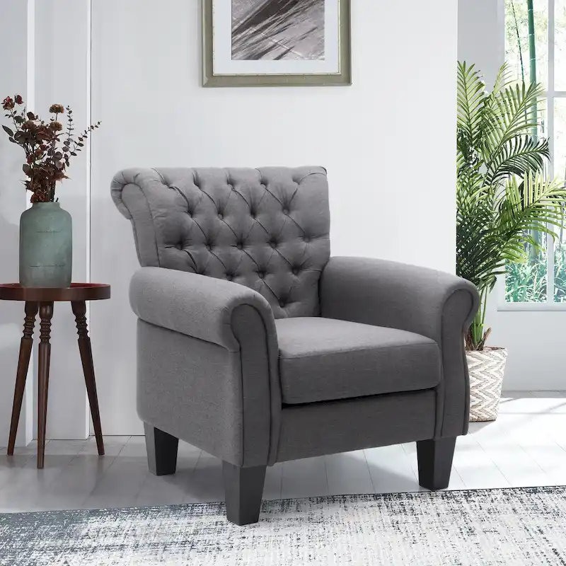 Pellebant Modern Accent Chair Club Armchair for Living Room