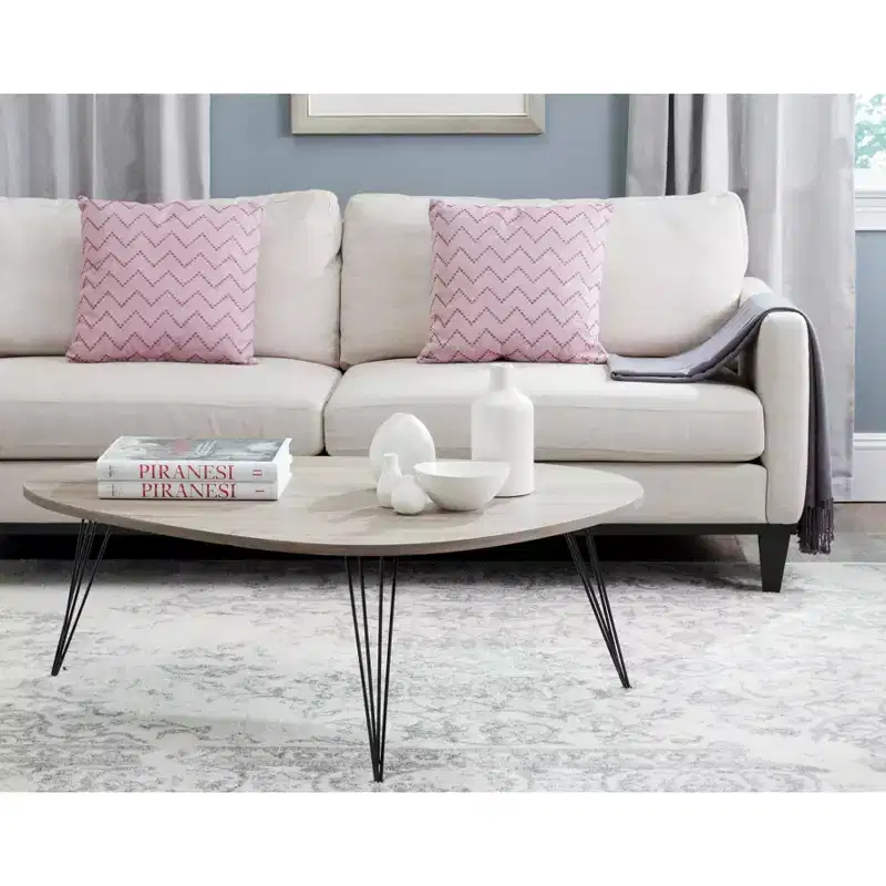 Wynton Retro Mid-Century Wood Coffee Table