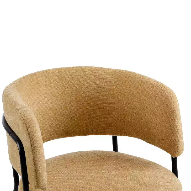 Christopher Knight Home Nest Modern Upholstered Dining Chairs with Metal Frame (Set of 6)