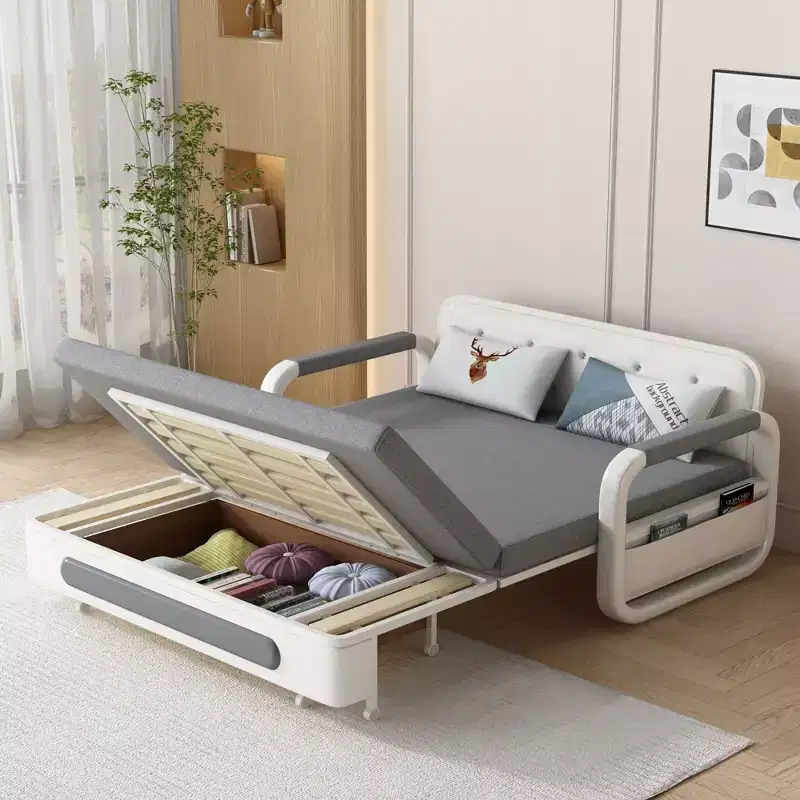Luck Live Modern 62.2in. sleeper sofa Multifunctional Storage Sofa Bed