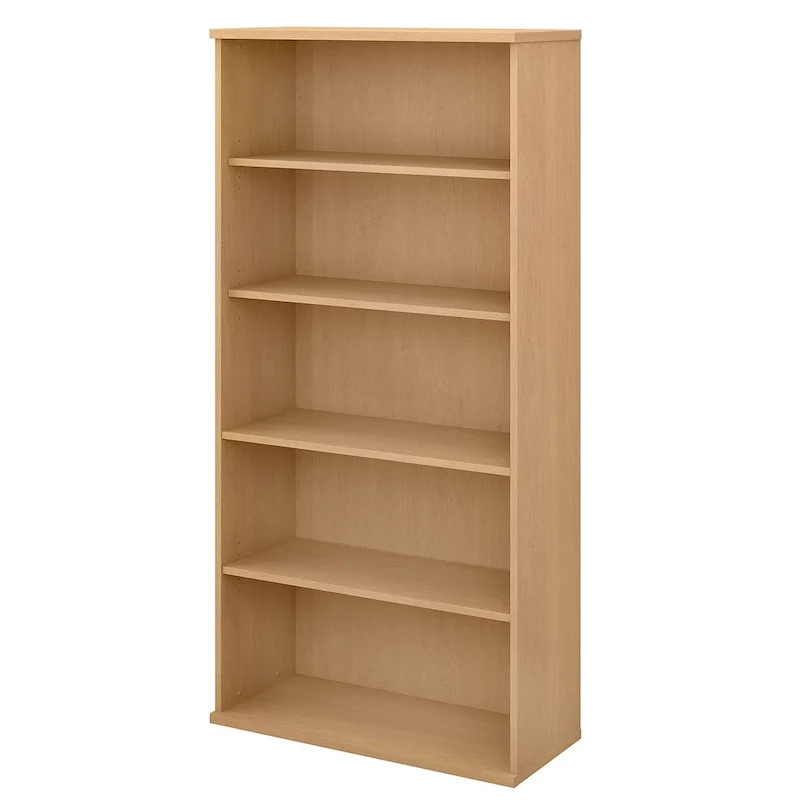 Tall 5 Shelf Bookcase Bookshelf Organizer by