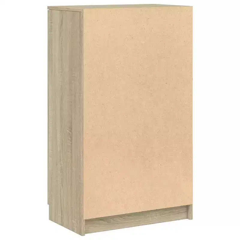 vidaXL Shoe Cabinet Sonoma Oak Engineered Wood Medium Shoe Cabinet