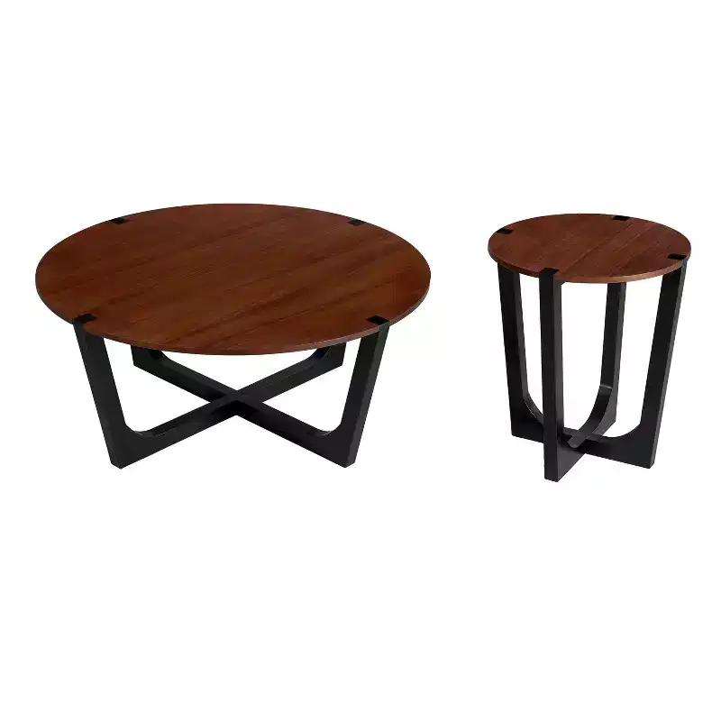 Christopher Knight Home Vandor Modern Acacia Wood Coffee and Side Table Set