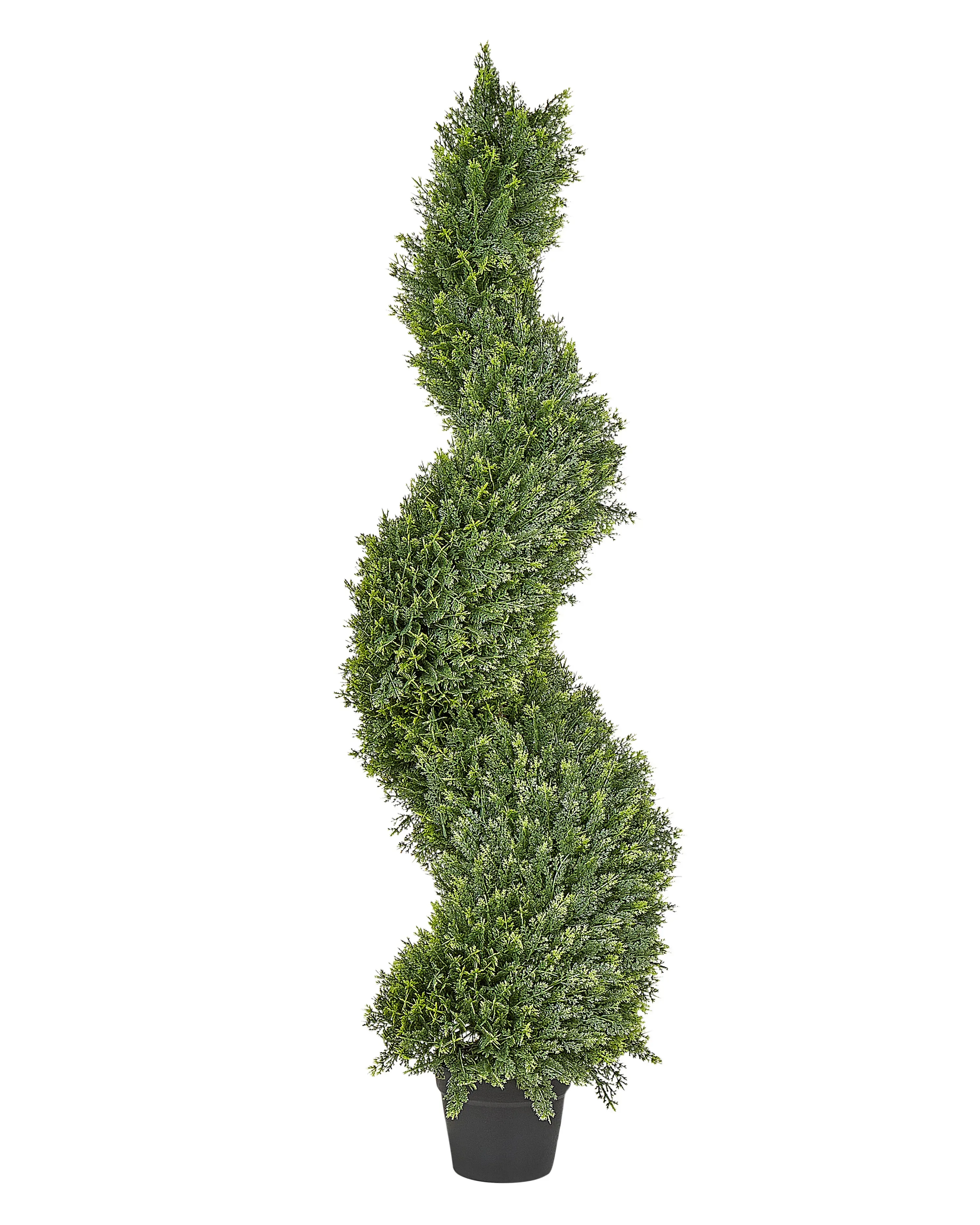 Pianta artificiale CYPRESS SPIRAL TREE 126 cm Verde
