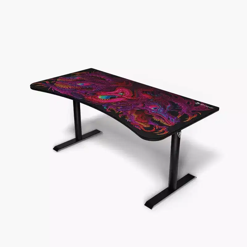 Arozzi Special Edition Ultrawide Curved Gaming and Office Desk Washable Mouse Pad and 3 Custom Monitor Mount Cut Outs with Cable Management