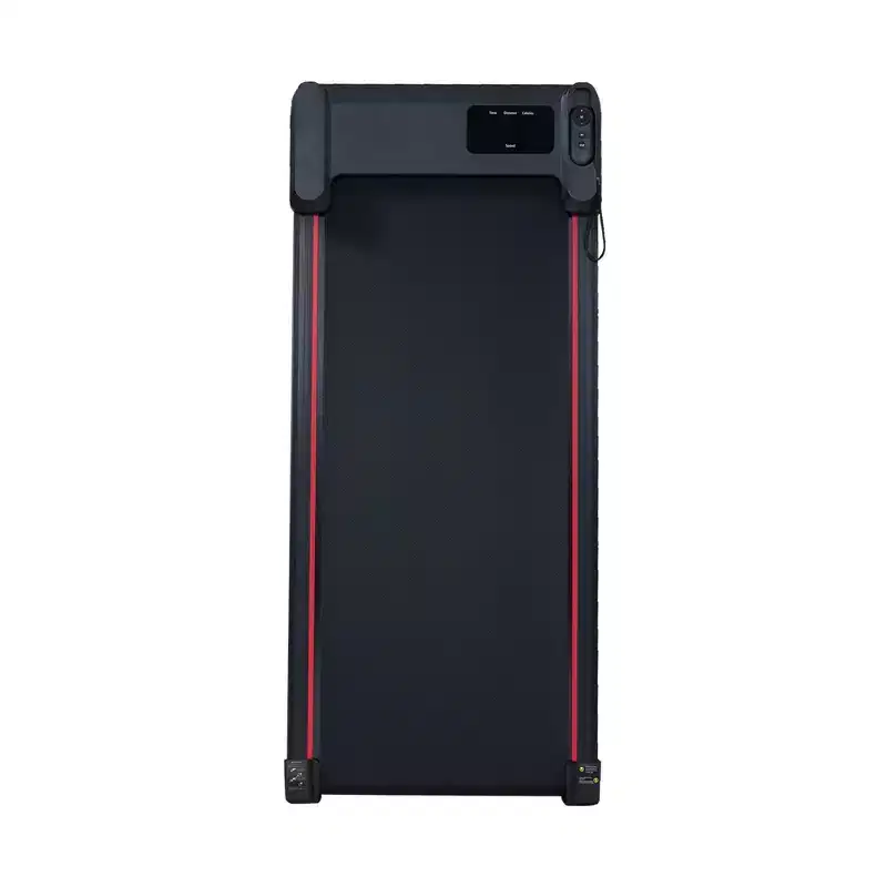 Okak Walking Pad Treadmill with 8 Incline, Under Desk Treadmill with Remote Control and LED Display, Portable Treadmill for Home, Black+Gray