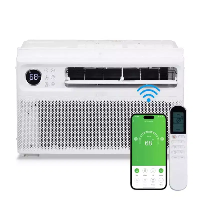 Karl Home 10000 BTU Wi-Fi Enabled Inverter Window Air Conditioner with Remote and APP Control