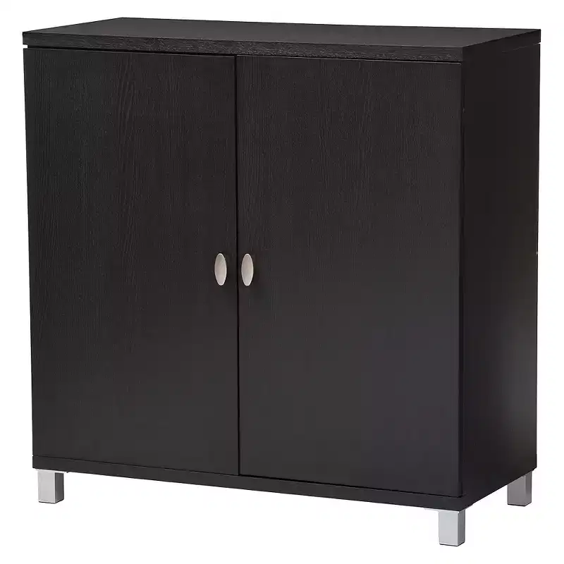Marcy Modern and Contemporary Wood Entryway Storage Sideboard Cabinet - Baxton Studio