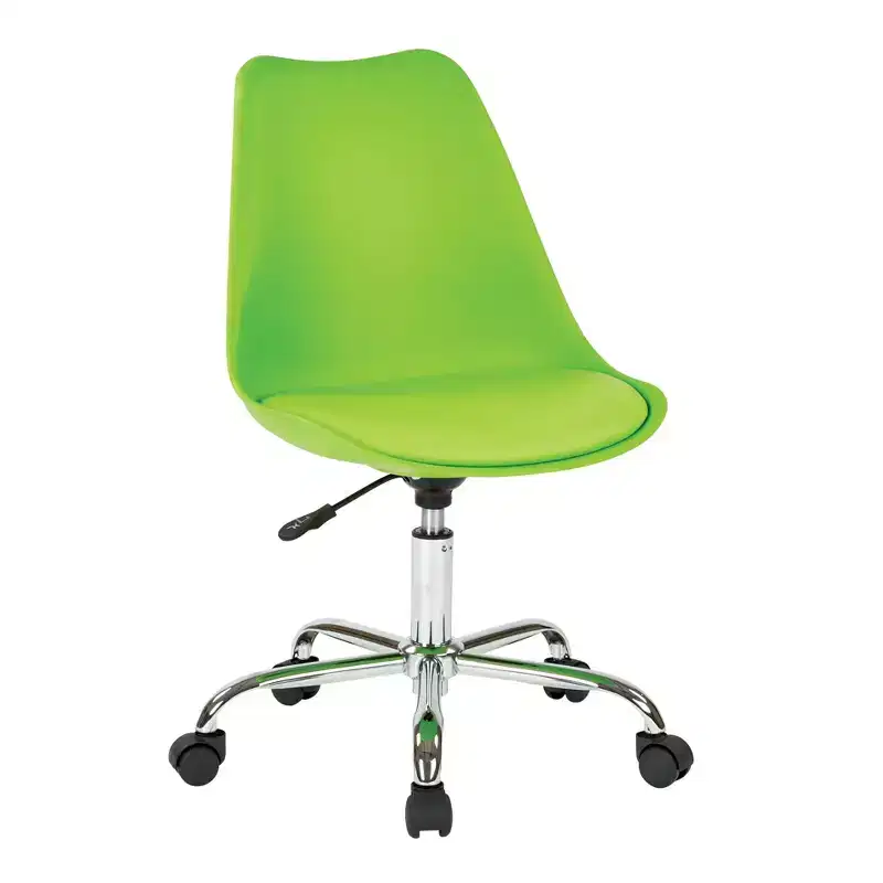 Emerson Office Chair with Pneumatic Chrome Base - OSP Home Furnishings
