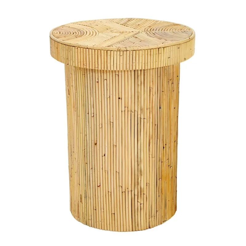 Rattan Side Table