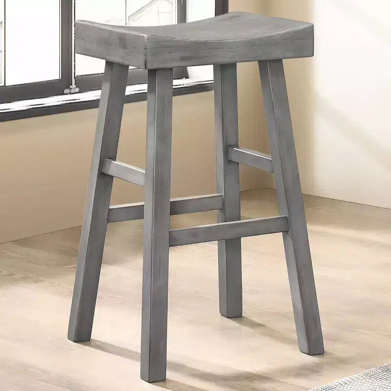 Set of 2 29 Lille Seat Saddle Counter Height Barstools - HOMES: Inside + Out