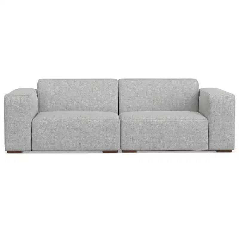 WyndenHall Biggs 2 Seater Sofa Pale Gray