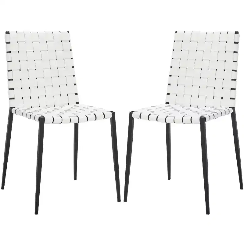 Rayne Woven Dining Chair (Set of 2) - DCH3006 - Safavieh