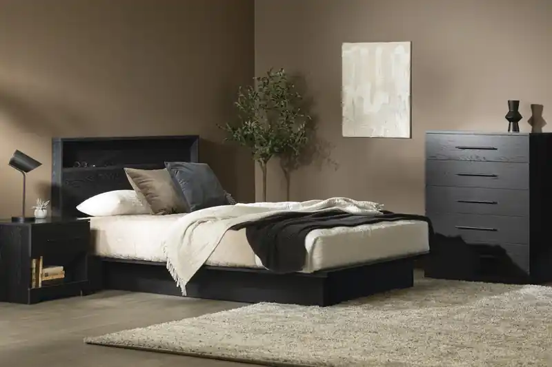 5-Drawer Chest - Black Oak