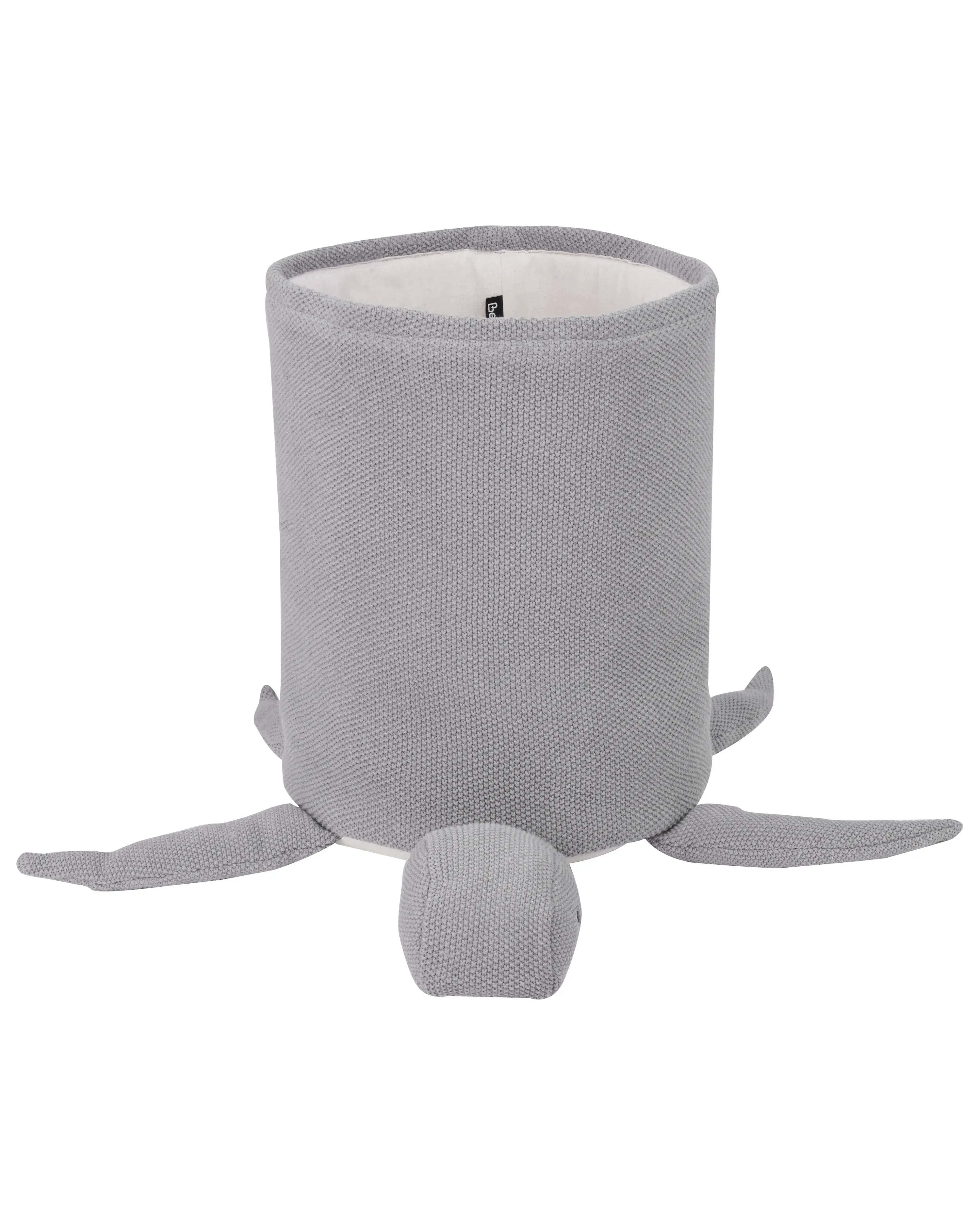Cestino per bambini Tartaruga Cotone Grigio