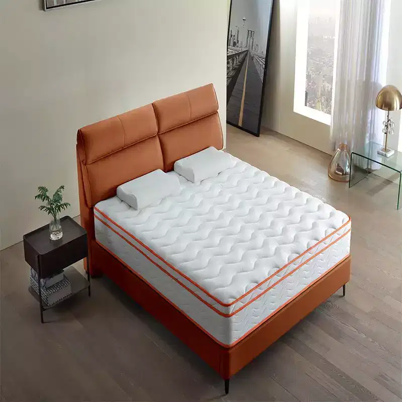 Okak Mattress with Pocket Spring, Pressure Relief and Breathable Hybrid Mattress, Memory Foam Mattress for Kids and Adults