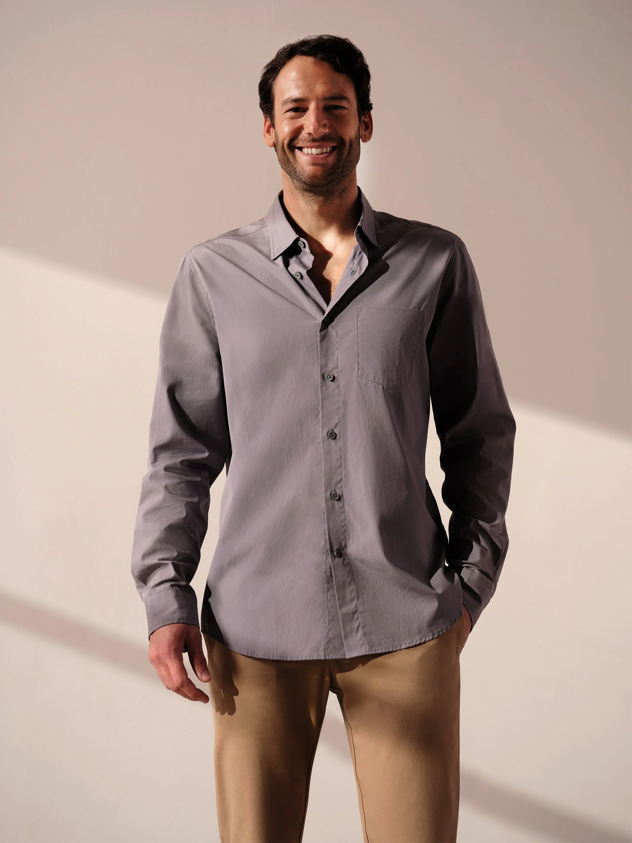 Long Sleeve Everyday Button Down