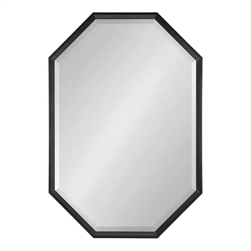 38 x 26 Calter Elongated Octagon Wall Mirror - Kate and Laurel