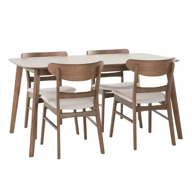 5pc Idalia Mid-Century Modern Dining Set - Christopher Knight Home