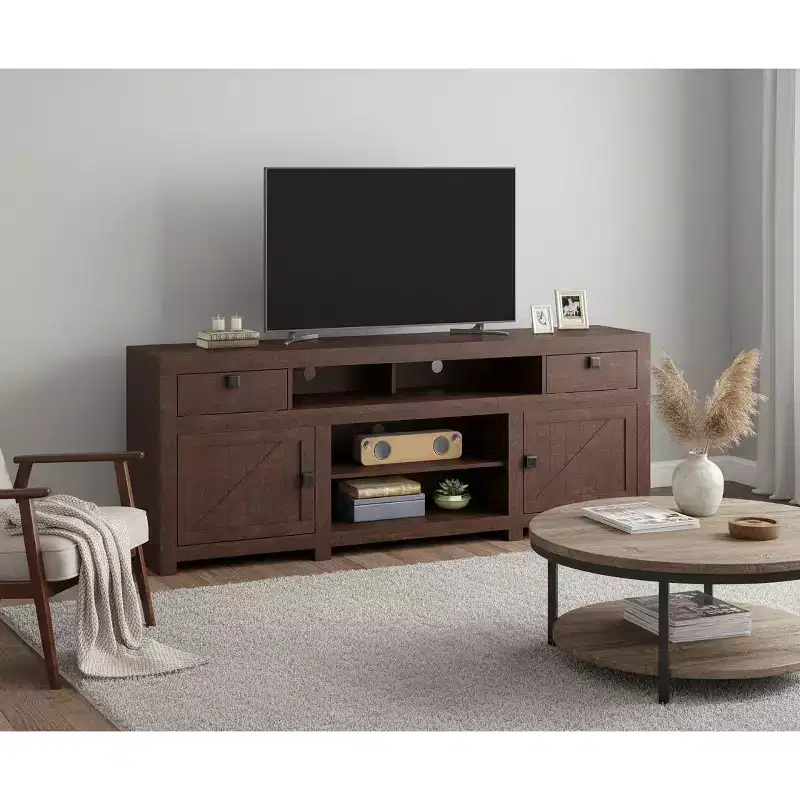 Farmhouse TV Stand for TVs up to 80