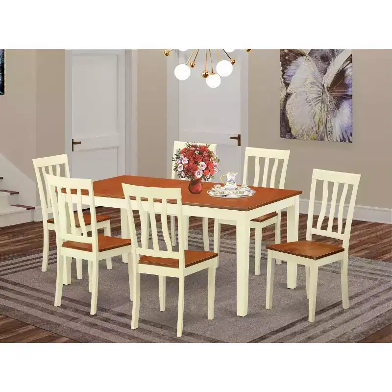 Asian Dining Set - Table & Chairs