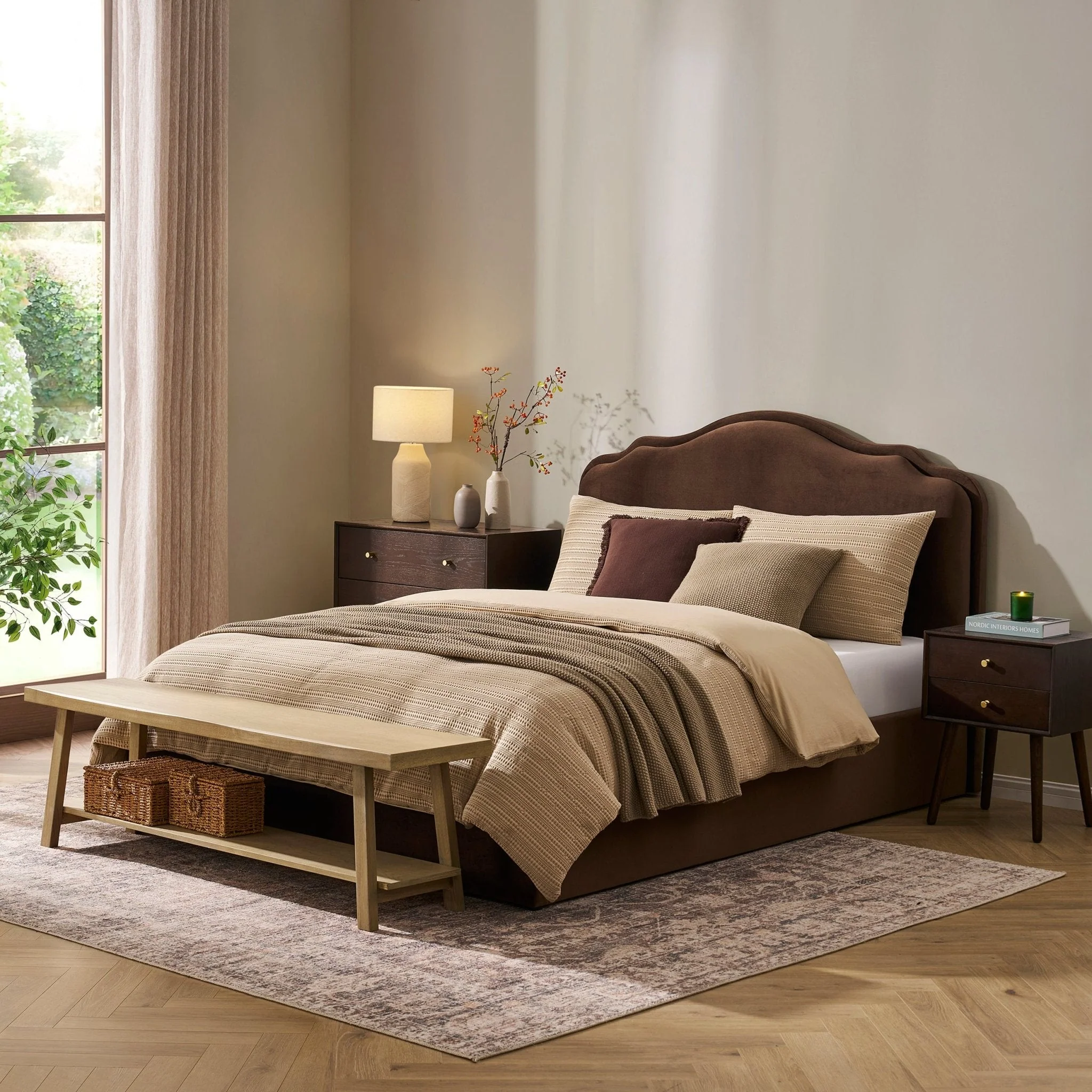 Storage Bed - Cappuccino