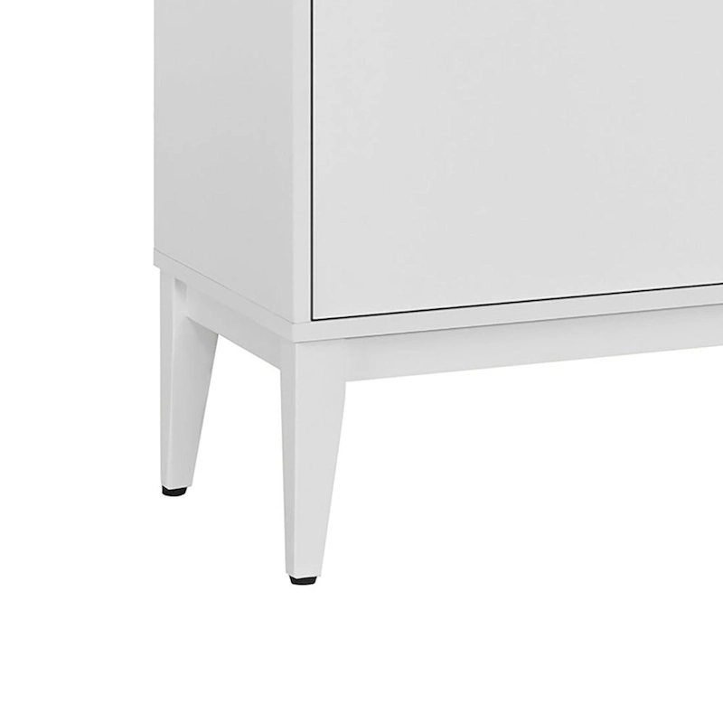 Classic Wooden Sideboard with Solid Rubberwood Legs