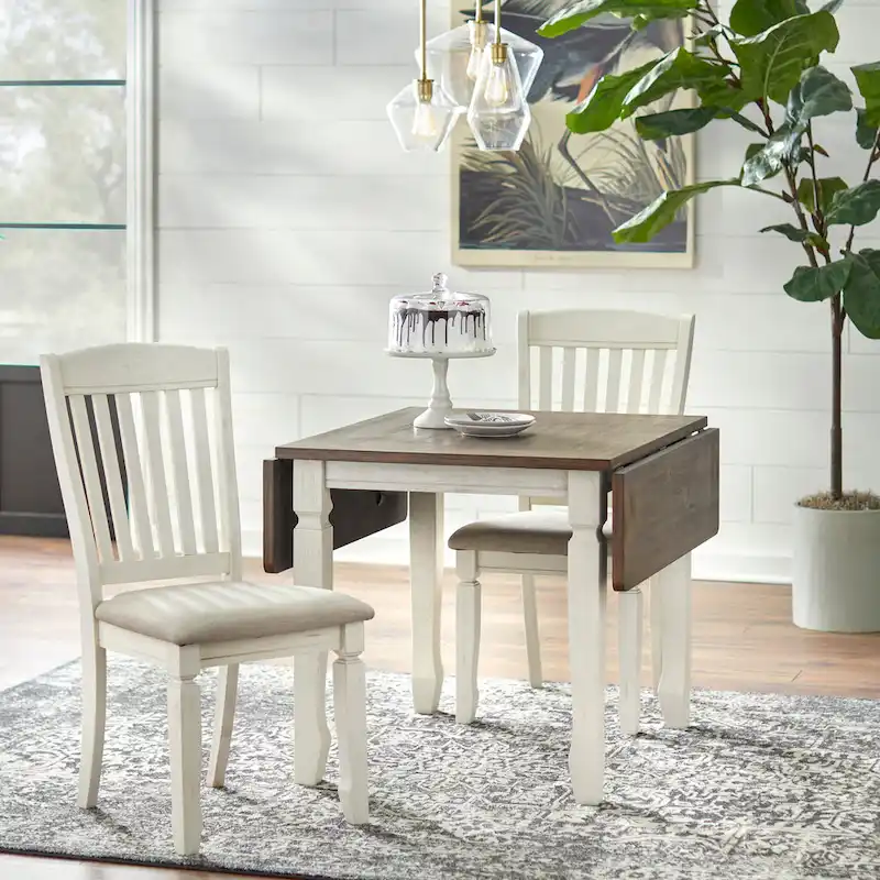 Simple Living Maryland Drop Leaf 3-piece Dining Set