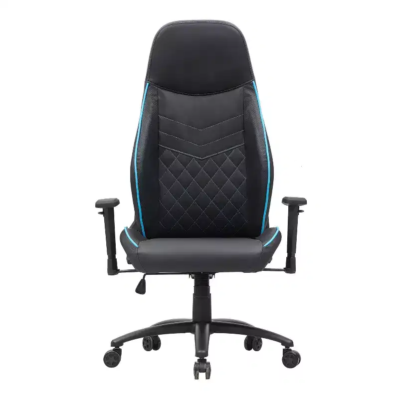 24/7 Shop At Home Ansar Diamond Stitched Faux Leather Gaming Chair