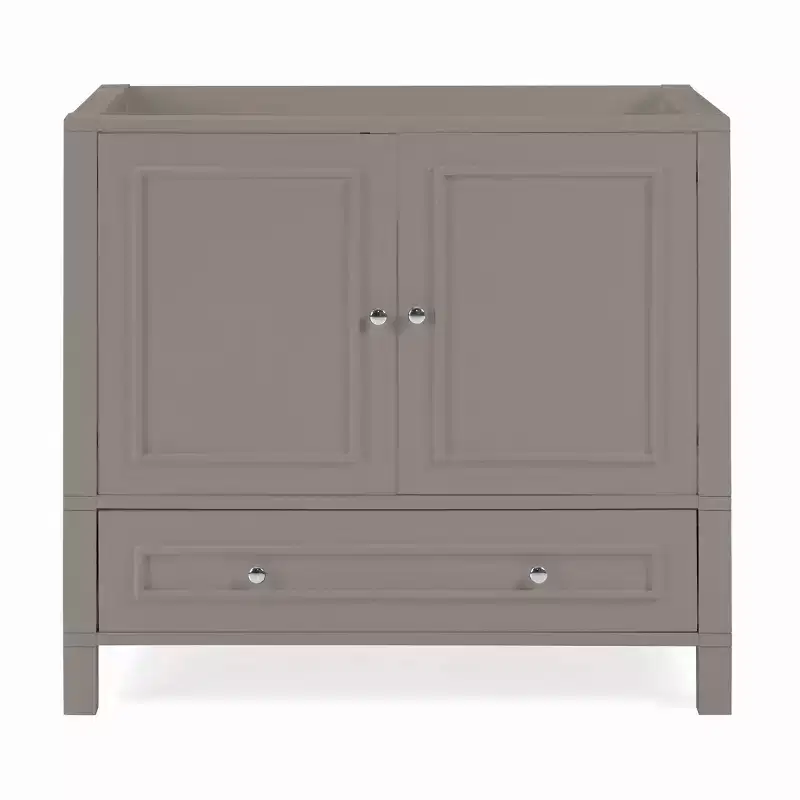 36" Williamsburg Vanity Cabinet Gray - Alaterre Furniture