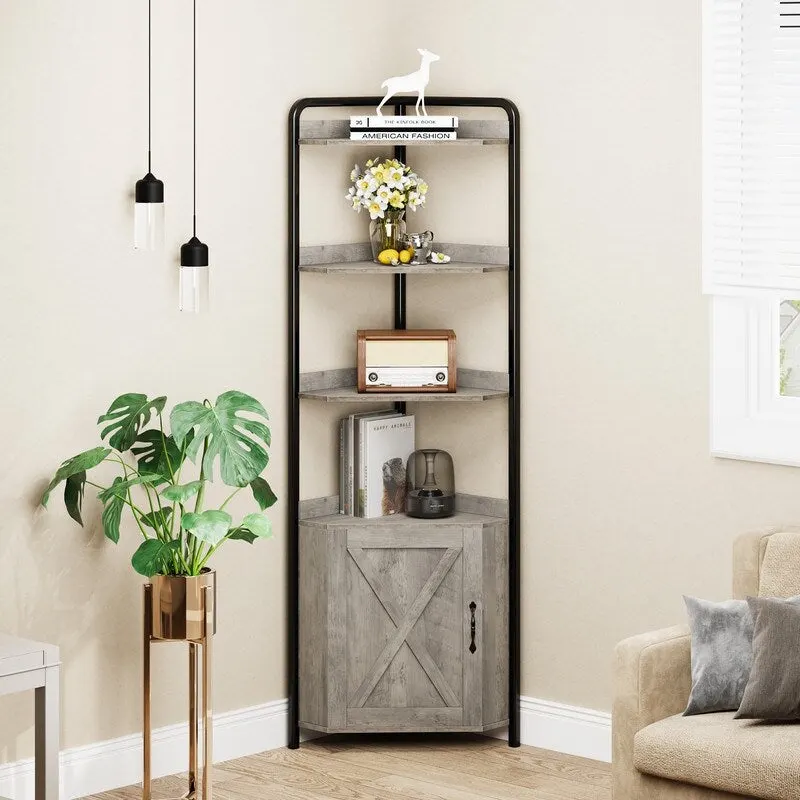 Corner Cabinet with Storage