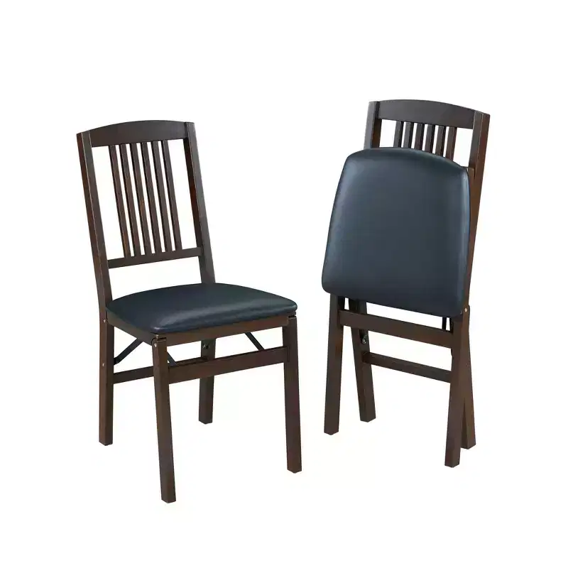 Set of 2 Simple Mission Folding Chair - Stakmore
