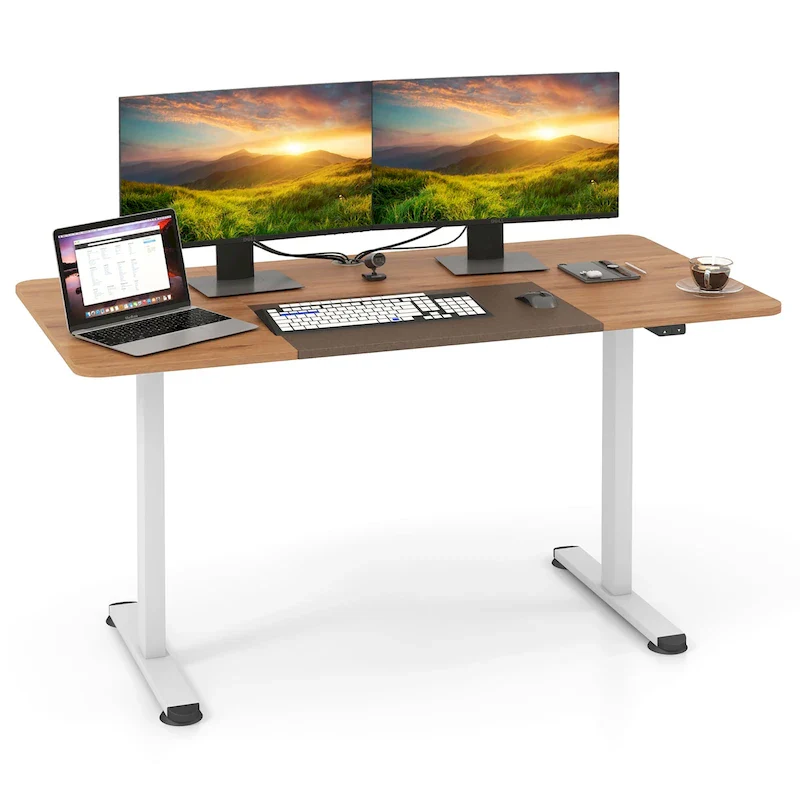 55-Inch Motorized Height-Adjustable Standing Desk