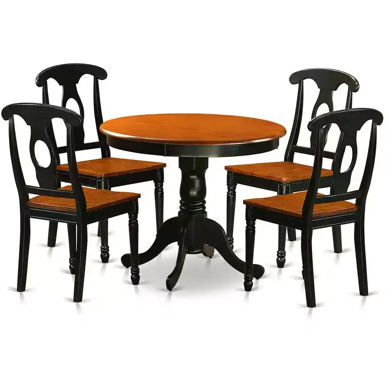 Kitchen Dinette Set For 4-Kitchen Table And 4 Kitchen Dining Chairs
