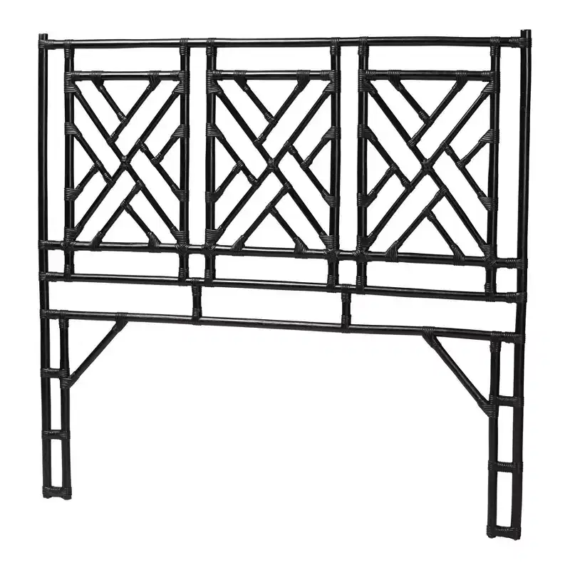 Rattan Queen Size Standalone Headboard