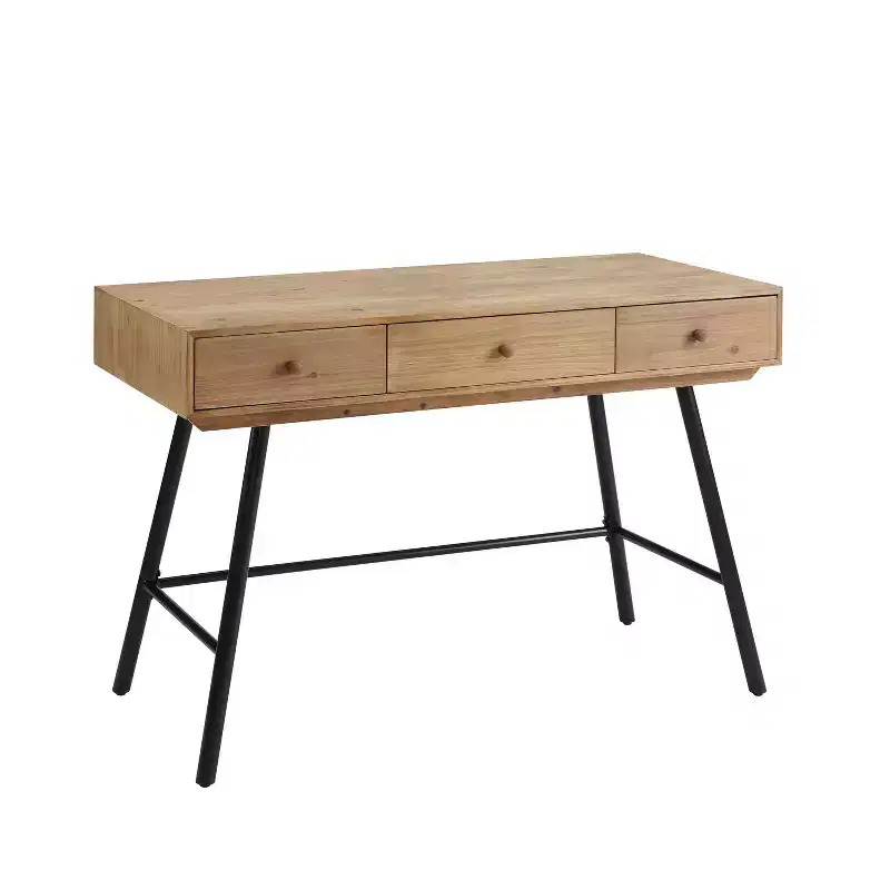 Cailan 3 Drawer Desk - Linon
