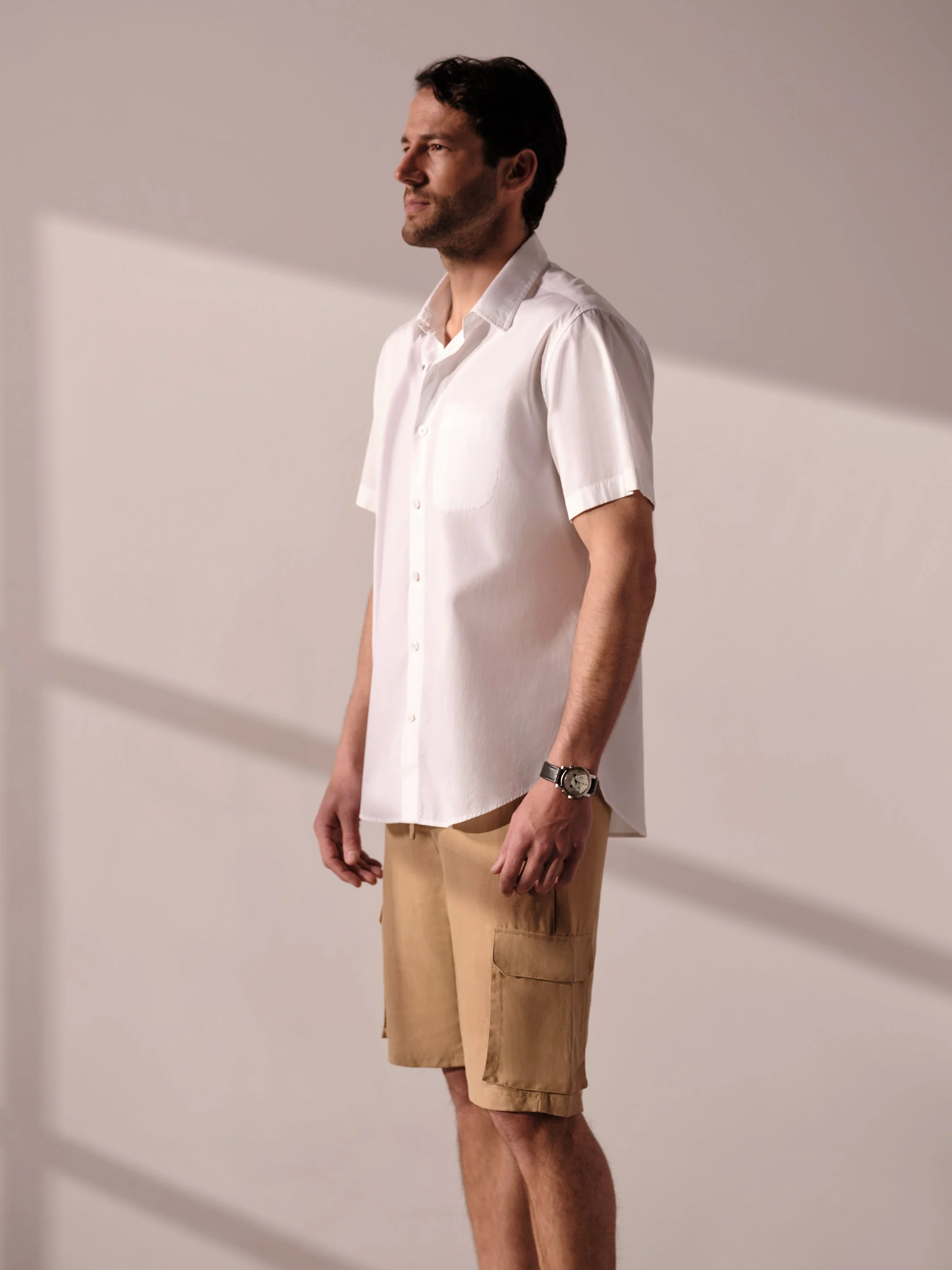 Drawstring Cargo Short