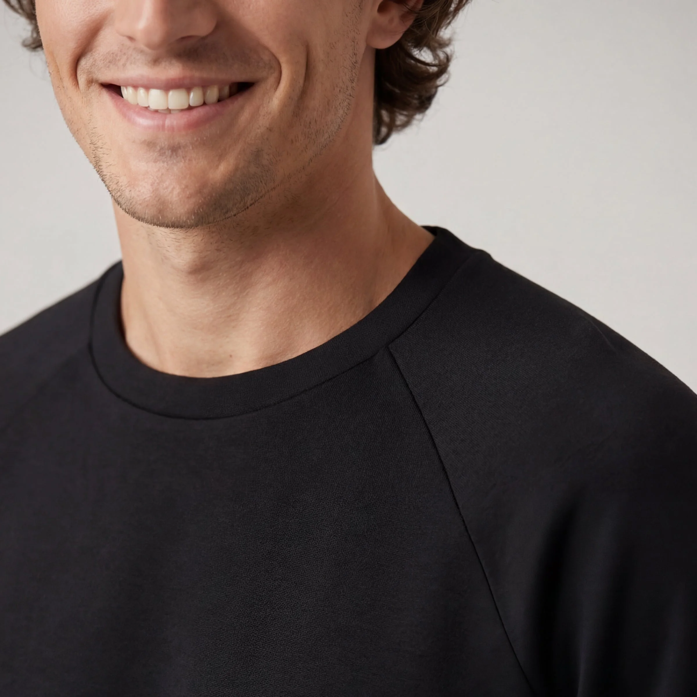 Classic Crewneck Sweatshirt - True Black