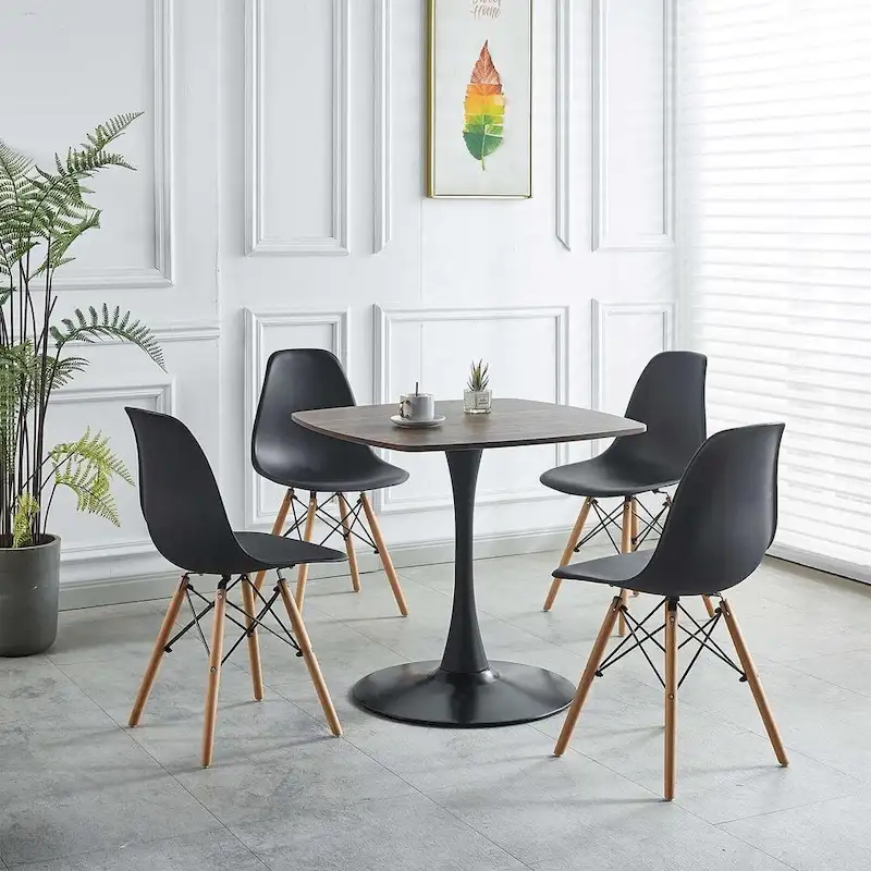 42.1\31.49 Mid-century Pedestal Leisure Coffee Table