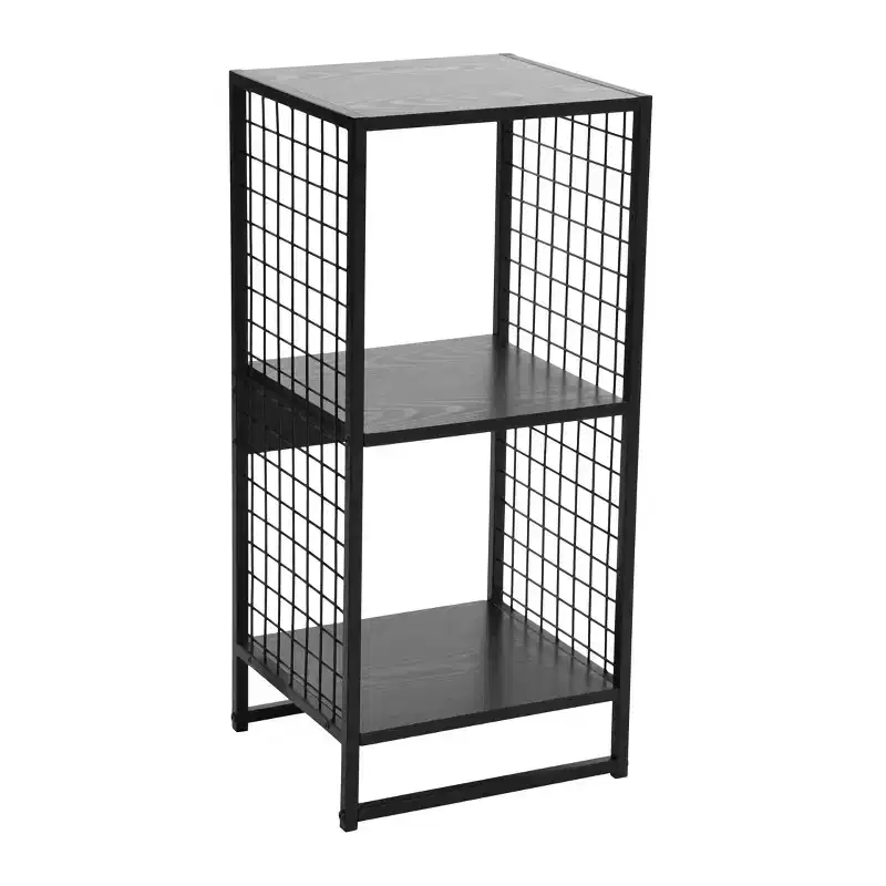 Iron Trellis 2-Shelf Bookshelf – 28.15