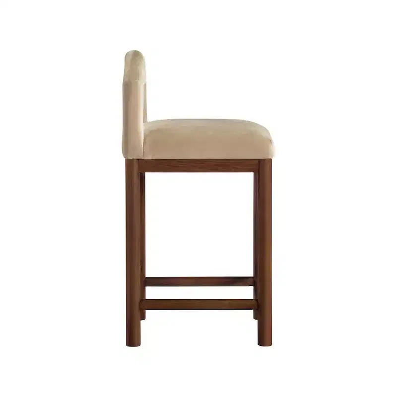 Velvet Counter Stool