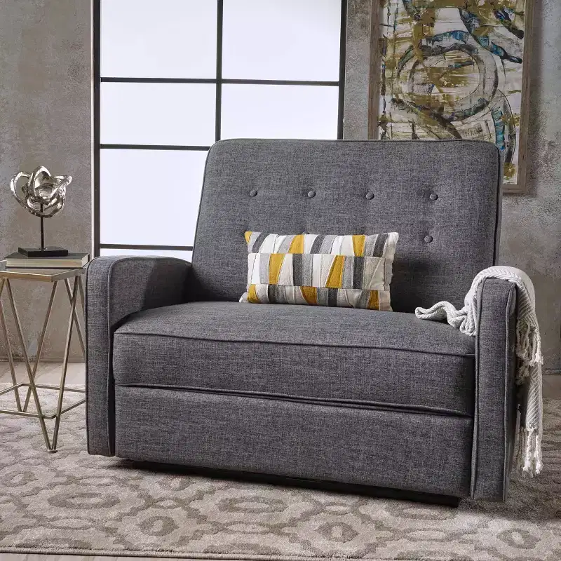 Calliope Buttoned Reclining Loveseat - Christopher Knight Home