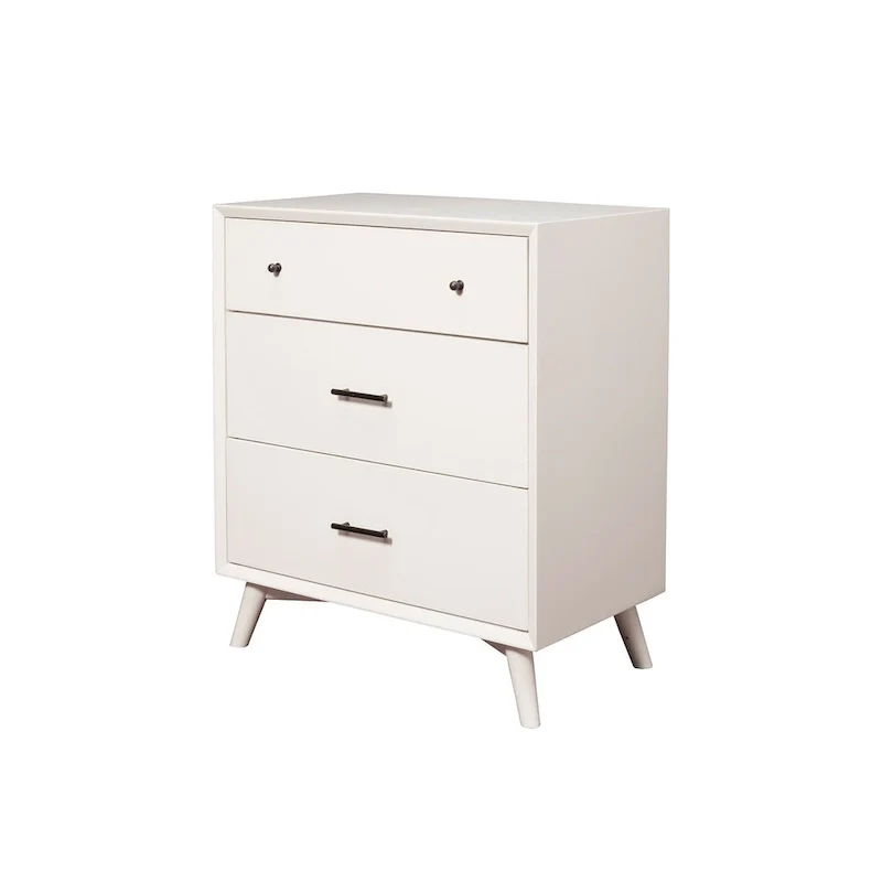 Mid-century Wood 3-drawer Small Chest