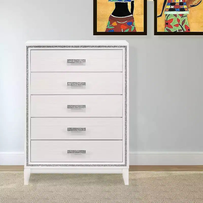 Acme Furniture 35 Haiden Dresser White Finish