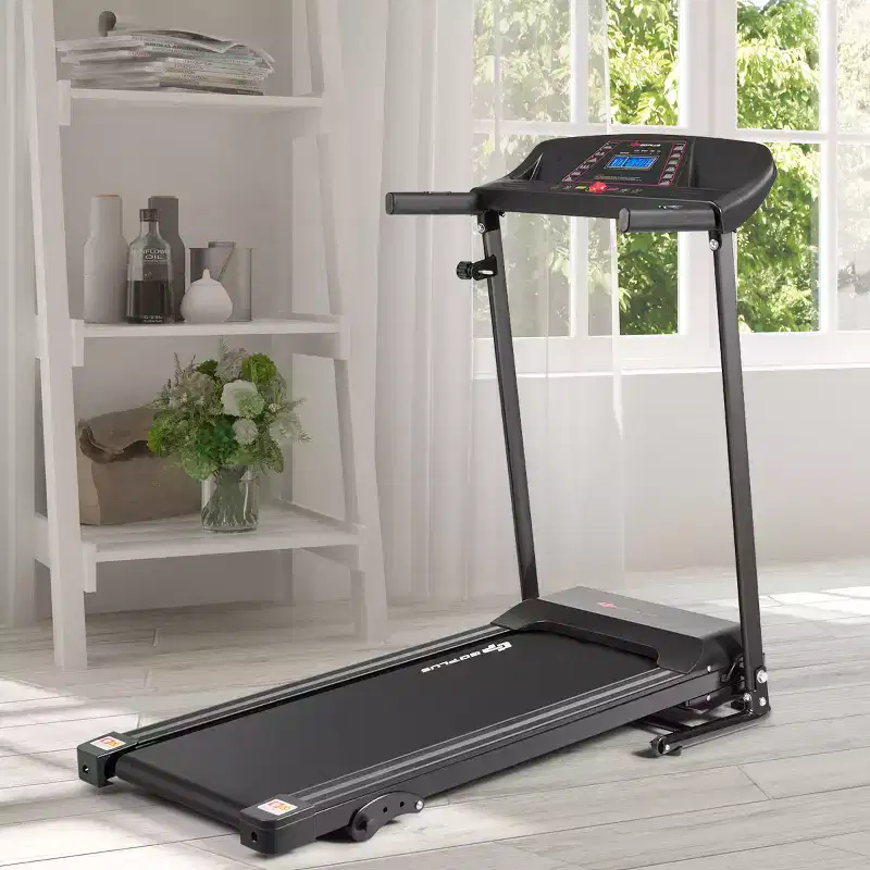 Costway 1.0HP Folding Treadmill Electric Support Motorized Power Running Machine Trainer