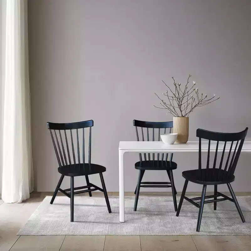 International Concepts Copenhagen Armless Chair with Plain Legs