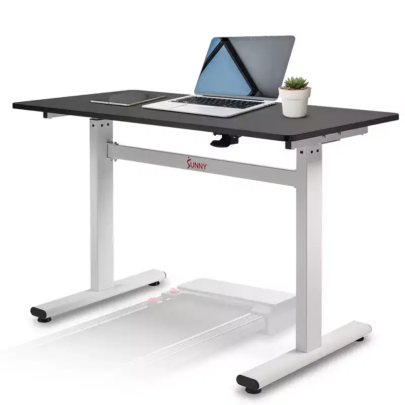 Cordless Standing Desk – White